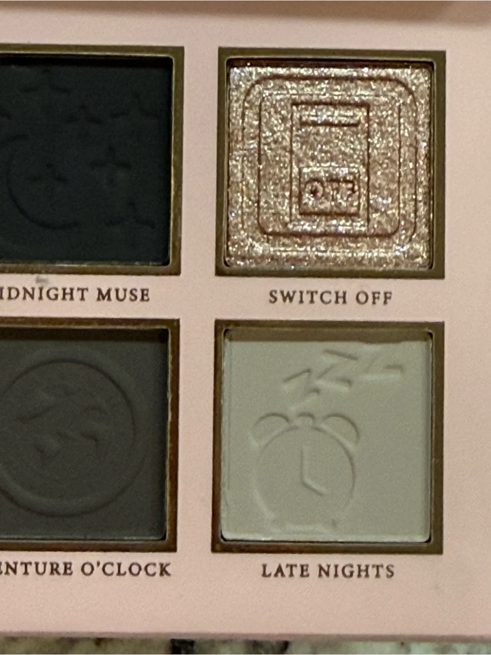Louis Vuitton Pink and Gold Eyeshadow Palette